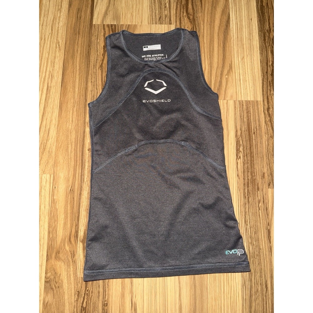 Evoshield Protective Chest Guard Baseball Softball Shirt Sz YM Youth Medium